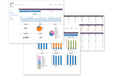 レポート機能画面イメージ